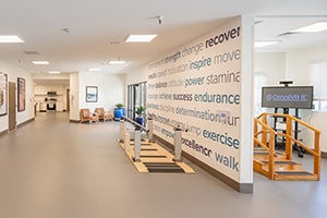 the rehab gym at Pacific Coast